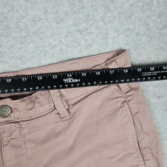 Mavi (Men's 36) Pink Twill Chino Shorts Dusty Rose Mauve Casual Preppy 9' Inseam - Picture 5 of 6